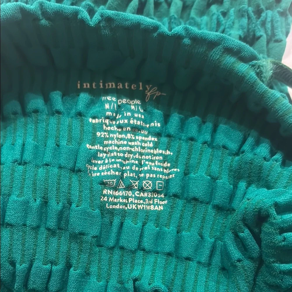 Free people Green Textured Sleeveless Top - Picture 3 of 3